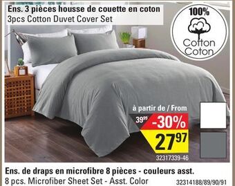 Sushi Shop 3pcs cotton duvet cover set offer