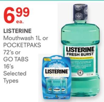 IDA Pharmacy Listerine offer