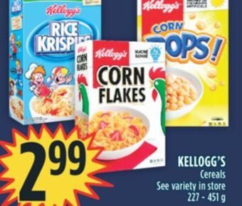 Marché Adonis Kellogg's cereals offer
