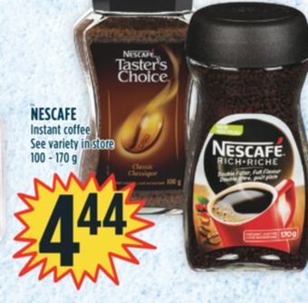 Marché Adonis Nescafe instant coffee offer