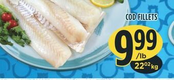 Marché Adonis Cod fillets offer