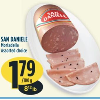 Marché Adonis San daniele mortadella offer