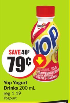 Chalo FreshCo Yop yogurt drinks 200 ml offer