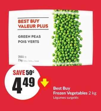 FreshCo Best buy frozen vegetables 2 kg offer
