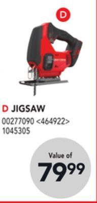 RONA Craftsman jigsaw offer