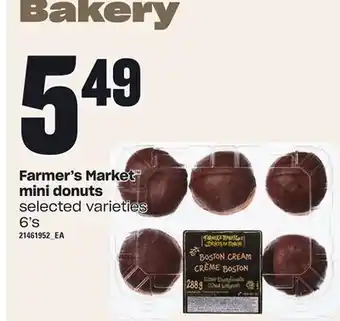 Valu-mart Farmer's market mini donuts, 6's offer