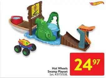 Walmart Hot wheels swamp playset offer