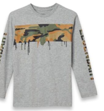 Walmart Kids' george long-sleeved knit tees offer