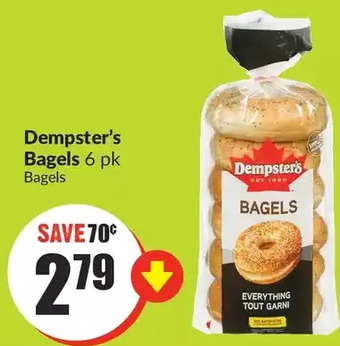 FreshCo Dempster's bagels offer
