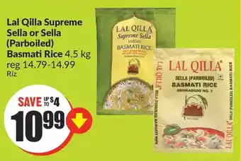 FreshCo Lal qilla supreme sella or sella basmati rice offer