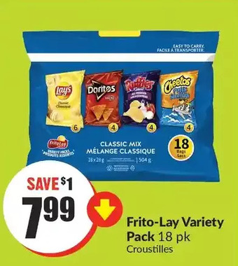 FreshCo Frito-lay variety pack offer
