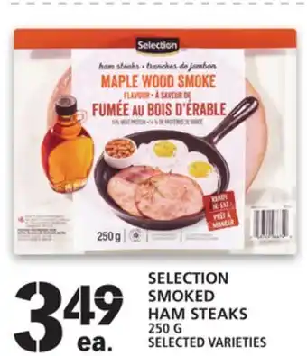 Food Basics Selection smoked ham steaks offer