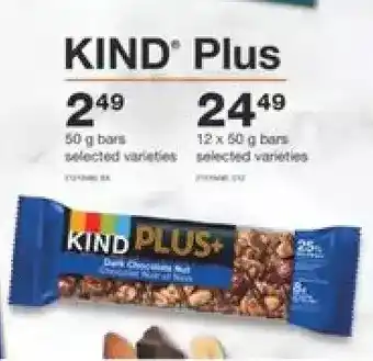 Independent Grocer Kind plus bars offer