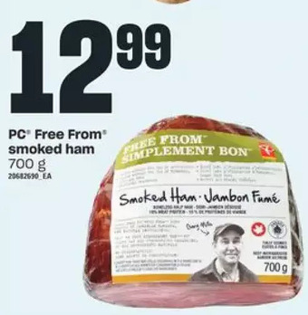 Independent Grocer Pc free from smoked ham offer