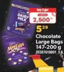 Independent Grocer Chocolate large bags offer