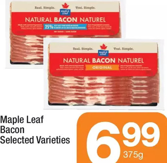 Highland Farms Maple leaf bacon offer