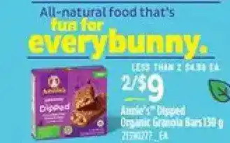 Loblaws Annie's closed organic granola bars offer