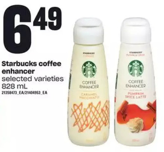 Loblaws Starbucks coffee enhancer offer
