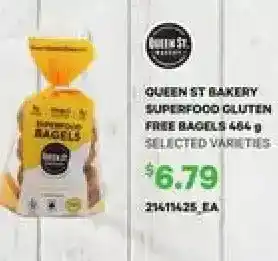 Loblaws Queen st bakery superfood gluten free bagels offer