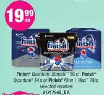 Loblaws Finish quantum ultimate, finish quantum or finish all in 1 max offer