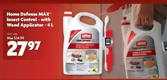 Home Hardware Home defense max insect control - with wand applicator - 4l offer