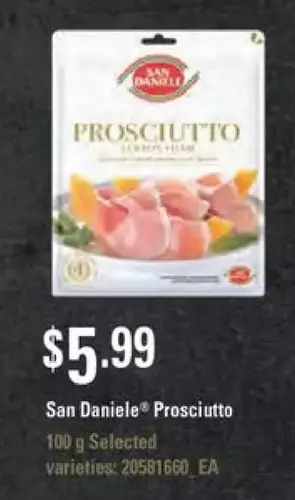 Fortinos San daniele prosciutto offer