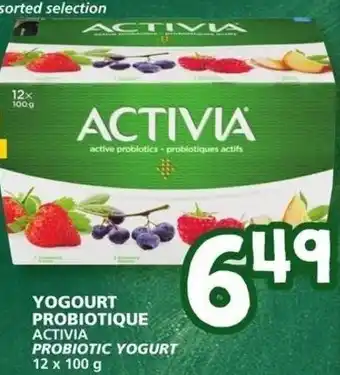 IGA Yogourt Probiotique 12x100g offer