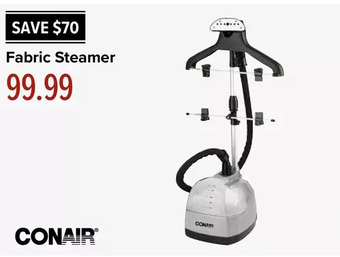 Linen Chest Fabric steamer by conair offer