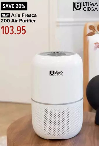 Linen Chest Air purifier with uv-c by ultima cosa offer