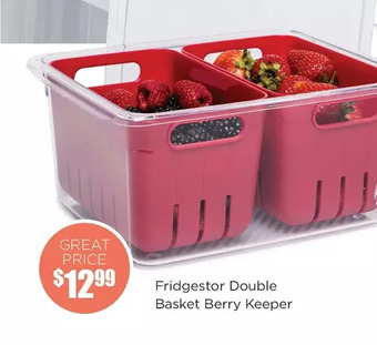 Kitchen Stuff Plus Fridgestor double basket berry keeper offer