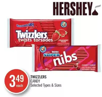 Shoppers Drug Mart Twizzlers candy offer