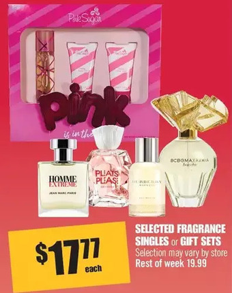 Shoppers Drug Mart Fragrance singles or gift sets offer
