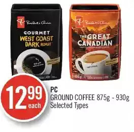 Shoppers Drug Mart Pc ground coffee offer