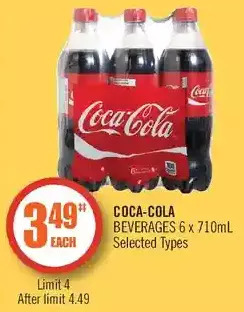 Shoppers Drug Mart Coca-cola beverages offer