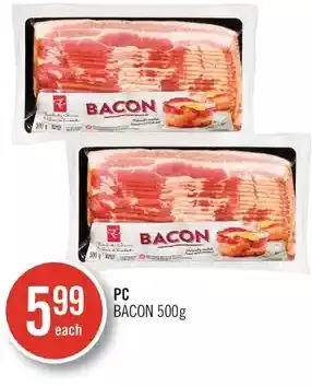 Shoppers Drug Mart Pc bacon offer