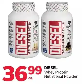 Rexall Diesel whey protein nutritional powder offer