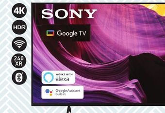 Leon's Sony 65" 4k hdr led google tv - kd65x80k offer