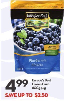 Longo's Europe's best frozen fruit offer