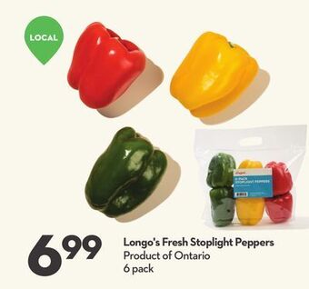 Longo's Longo's fresh stoplight peppers offer