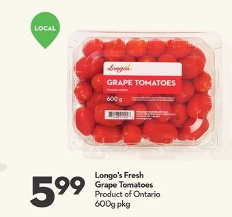 Longo's Longo's fresh grape tomatoes offer