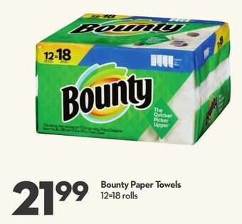 Longo's Bounty paper towels offer