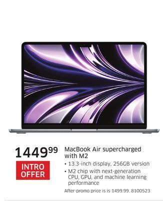 The Source Apple macbook air supercharged with m2 offer