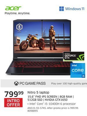 The Source Acer nitro 5 laptop offer