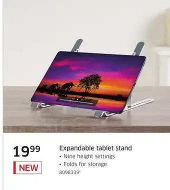 The Source Expandable tablet stand offer