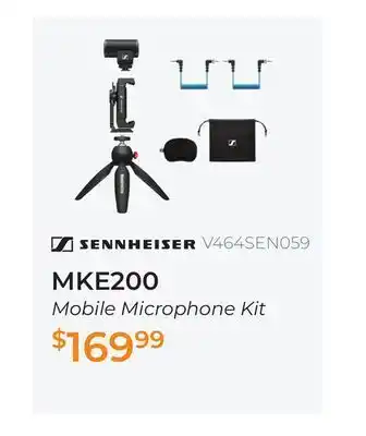 Henry's Sennheiser mke200 mobile microphone kit offer