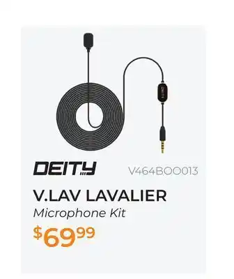 Henry's Deity v.lav lavalier microphone kit offer
