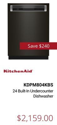 Canadian Appliance Source Kitchenaid 24 built-in undercounter dishwasher offer