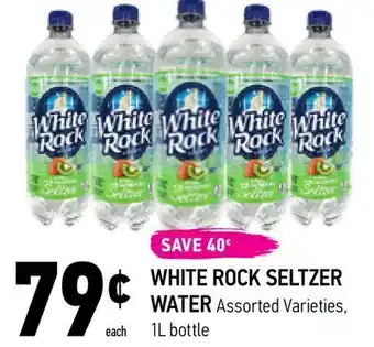 Coppa's Fresh Market 33
7979¢¢
each
save 40¢
white rock seltzer
water assorted varieties,
1l bottle offer