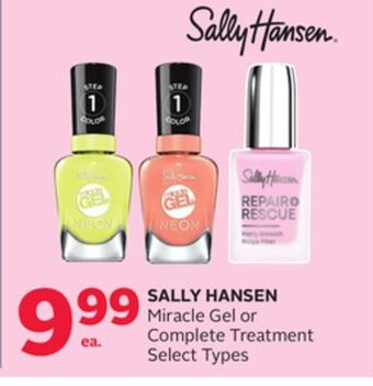 Rexall Sally hansen miracle gel or complete treatment offer