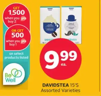 Rexall Davidstea 15' s offer